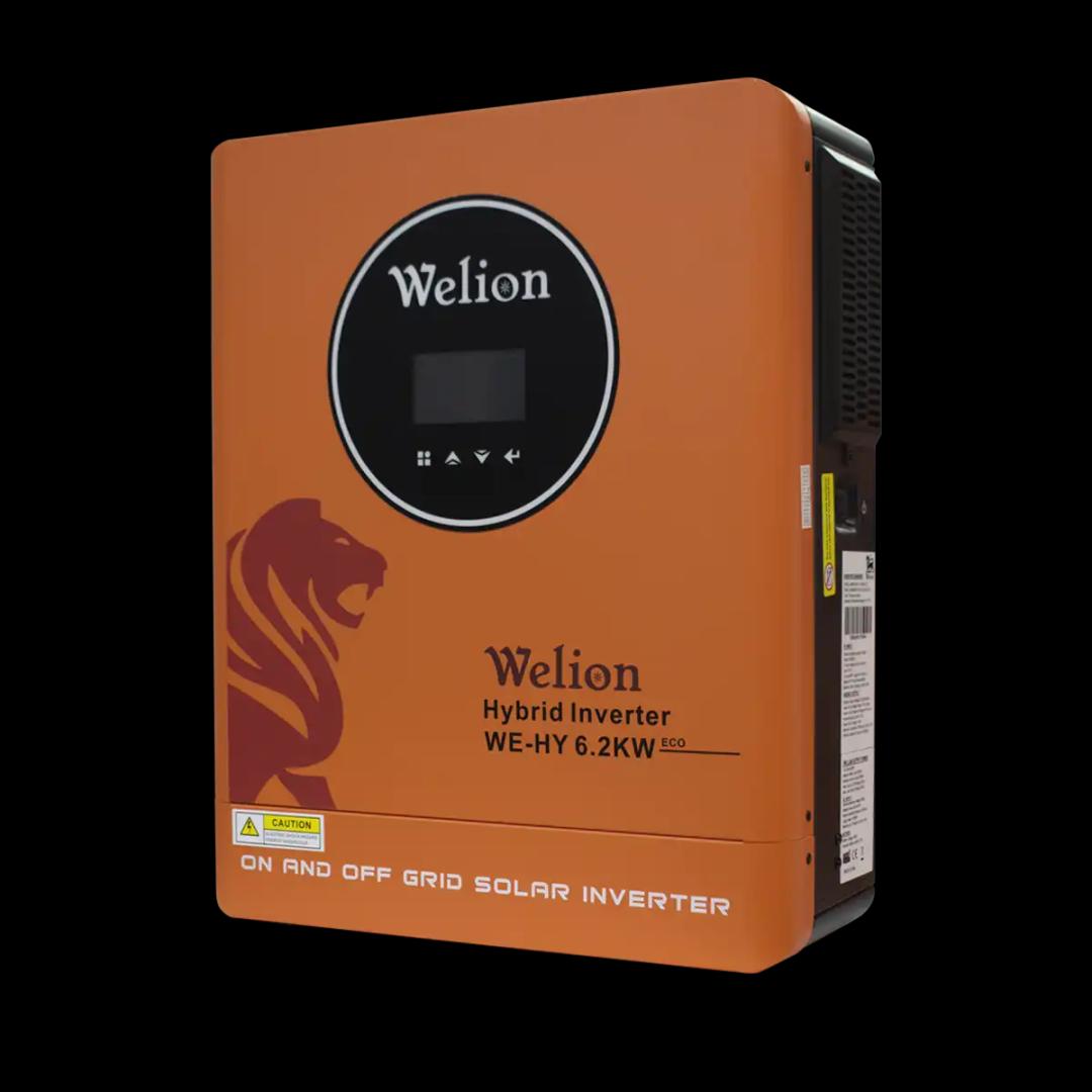 Hybrid solar inverter 6.2KW
