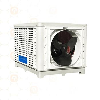 کولر آبی پلیمری نیرو تهویه البرز مدل 18000 روبرو زن