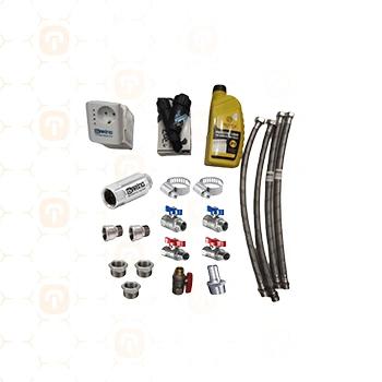کیت نصب پکیج درجه یک با مایع پروتکس و مدار گرمایش